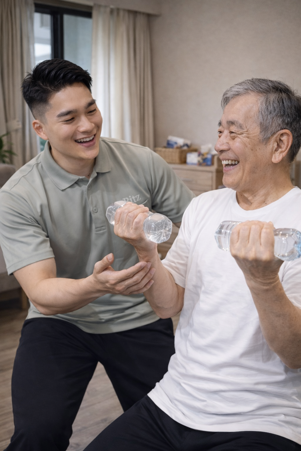 Ritzトレーナーによるシニア向け出張パーソナルトレーニング